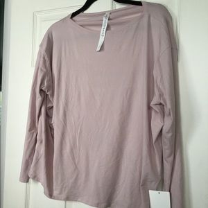 NWT Lululemon ‘Back in Action Long Sleeve’ sz10
